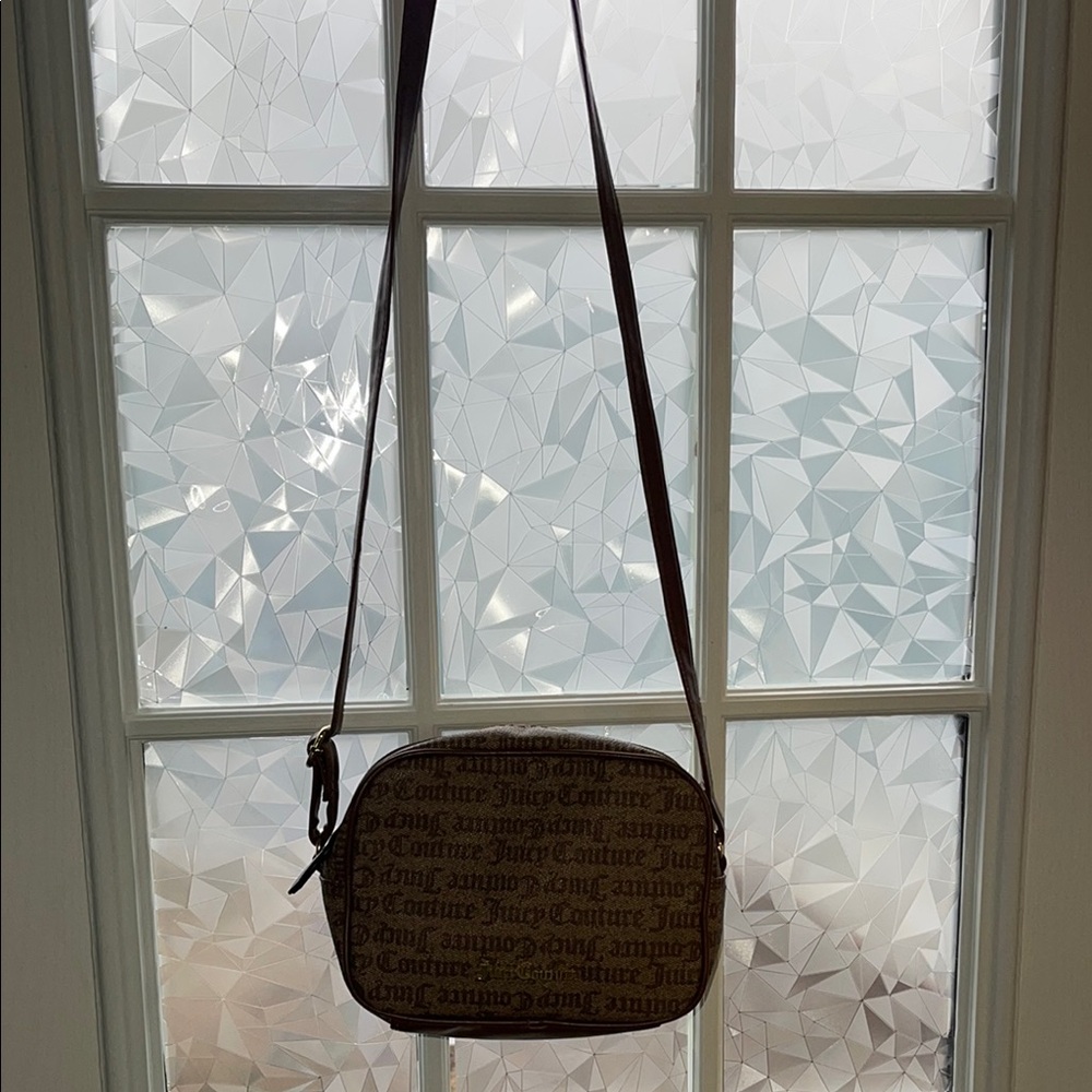 Juicy Couture Brown Crossbody Bag with Sleek Design